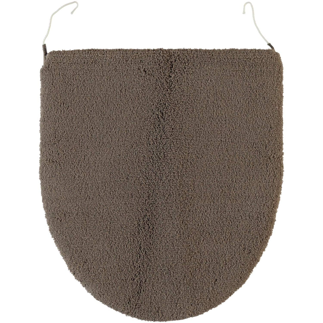 Rhomtuft Badteppiche Square Taupe - 58 Deckelbezug 45x50 cm, Deckelbezug 45x50 cm