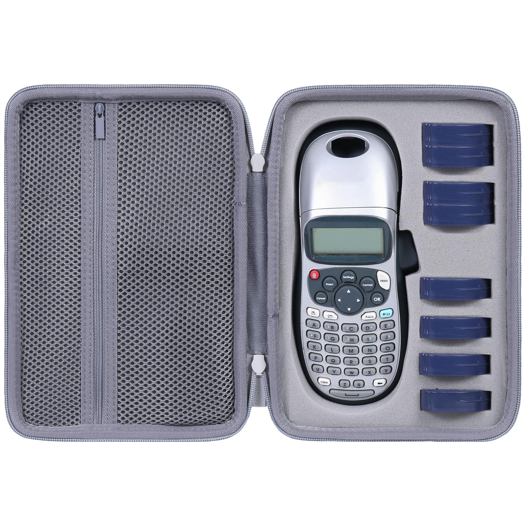 co2CREA Hart Reise Schutz Hülle Etui Tasche für DYMO LetraTag LT-100H /LT-100H Plus Beschriftungsger