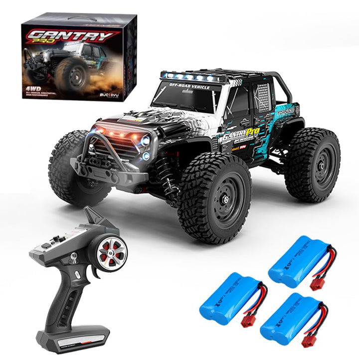 X-Verse 16103PRO Ferngesteuertes Auto Bürstenlose, 1:16 70KM/H Wasserdichtes RC Autos, 4WD All Terra