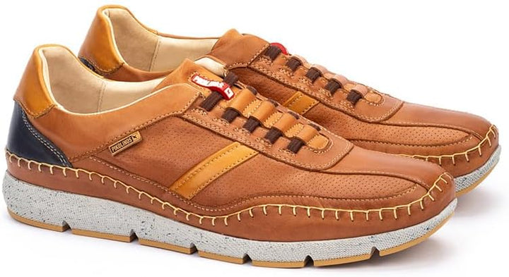 Pikolinos Sneakers in Leder Modell Fuencarral für Männer 40 EU Brandy, 40 EU Brandy