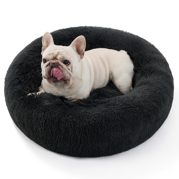 BEDSURE Katzenbett waschbar Flauschiges Hundebett - Ø 70 cm Katzenschlafplatz für Katzen und Hunde,
