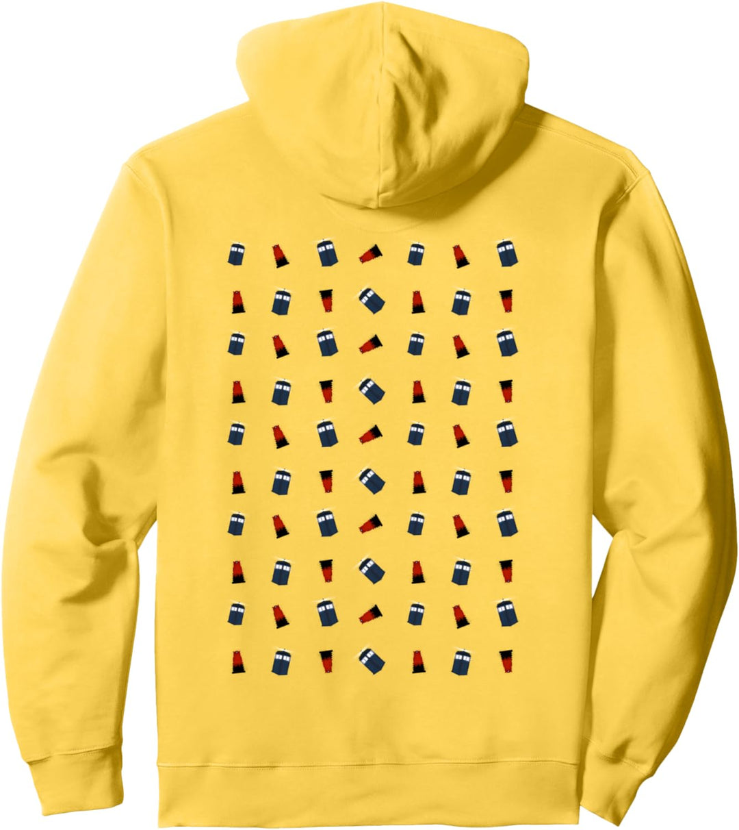 Doctor Who Muster Tardis Dalek Pullover Hoodie