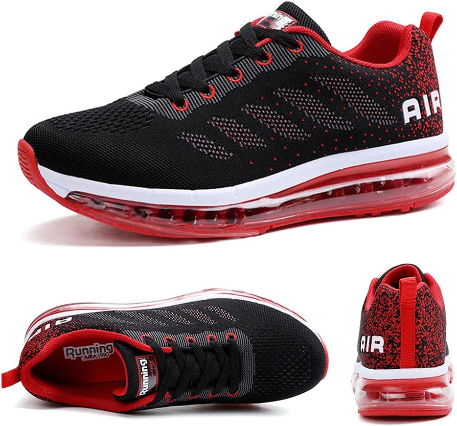 Unisex Sportschuhe Herren Damen Laufschuhe mit Luftpolster Turnschuhe Sneakers Air Schuhe Trainer Le