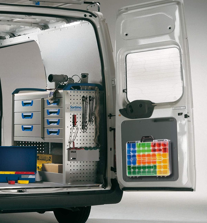 Bosch Sortimo Insetboxen-Set | Insetboxenset T1 Für die T-BOXX | Ideale Werkzeugkoffer Einlagen leer