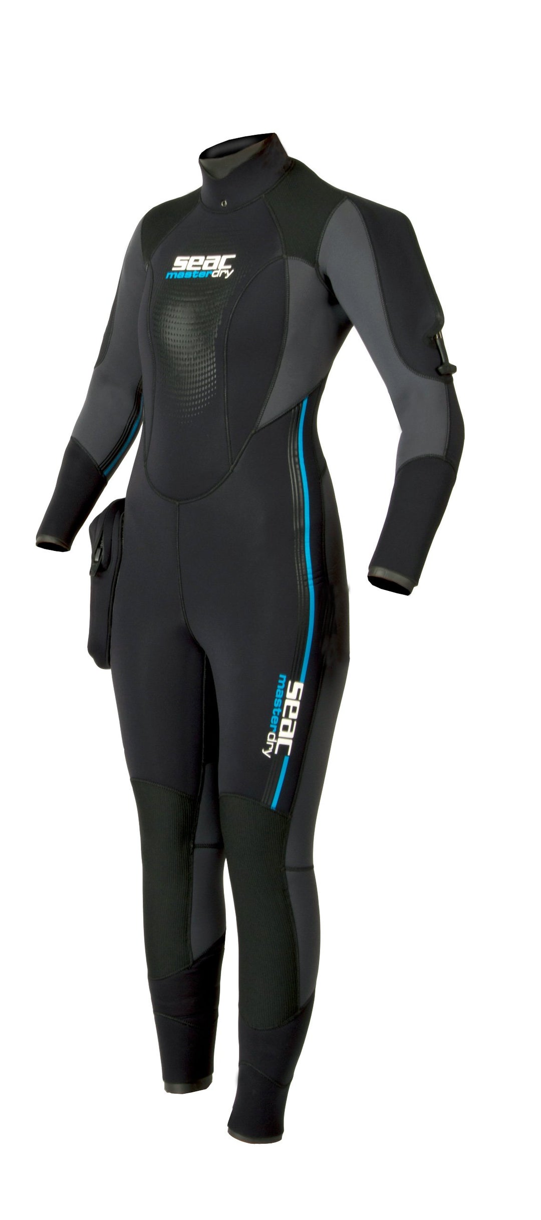 SEAC Masterdry Neoprenanzug für Damen, 7 mm S Schwarz, S Schwarz