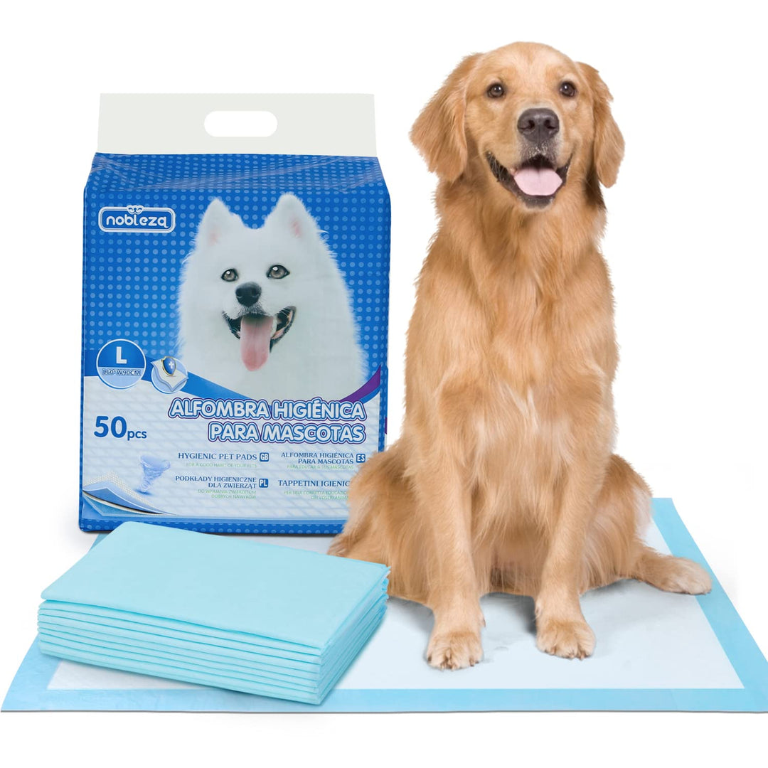 Nobleza -50 x Ultra saugfähige Hunde Trainingsunterlagen Welpenunterlage Welpen Toilettenmatte, 60 *