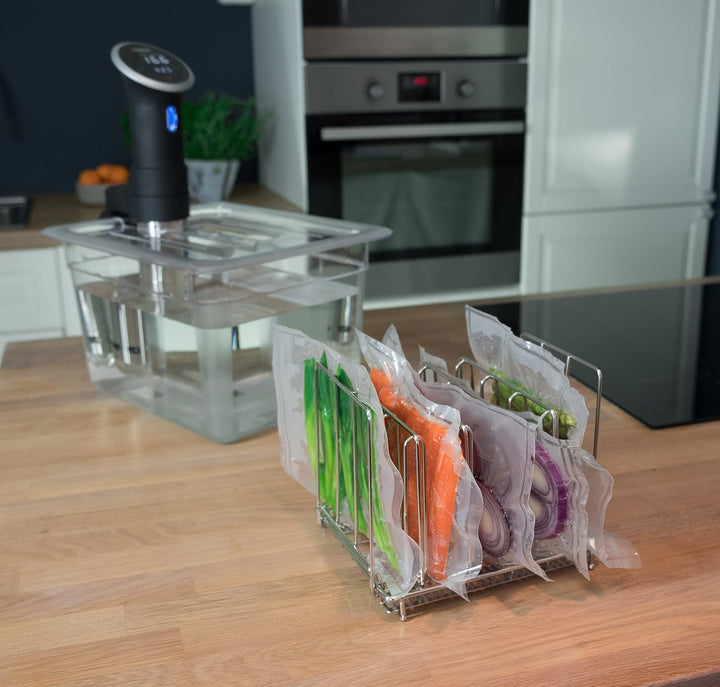 LIPAVI L10 Sous-Vide Gestell | Professionelles | 316L Rostfreier Edelstahl-Kochzubehör | Verstellbar