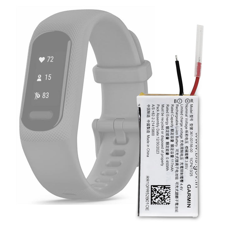 Swark Neu 361-00156-00 Akku Ersatz Kompatibel mit Garmin vivosmart 5 Ersatzbatterie