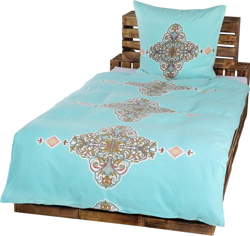 Dresscode 3tlg Winter Bettwäsche Set Fleece Microfaser Übergrösse 200 x 220 cm + 80 x 80 cm NEU Stre