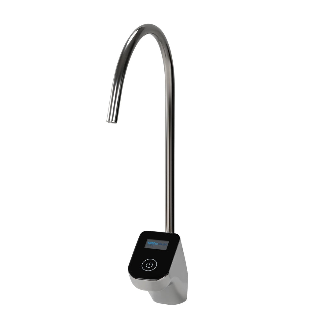 AORA® Ein-Weg-Wasserhahn Edelstahl massiv SOFIA kompatibel mit AMWAY eSPRING Wasserfilter und andere