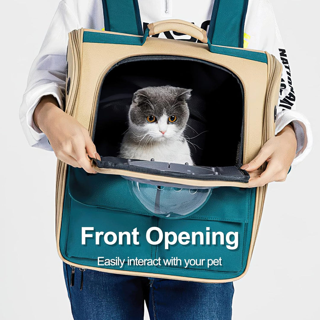 Galatée Katzen Rucksack Träger, Haustier Rucksack Blasen Rucksack, Katzen Tragen, Raumkapsel Haustie