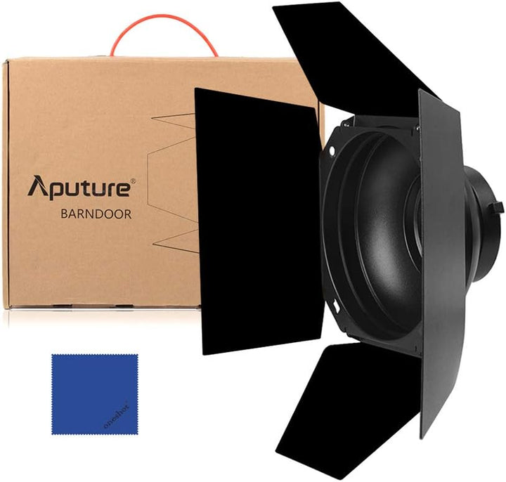 Aputure Barndoor, standardmässiger Bowens Mount Barndoor für Aputure LS COB 120T/120D/120D II/300D L