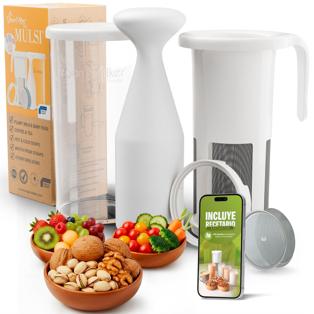 Vegan Milker Pflanzenmilchbereiter Maker – Pflanzenmilch Machine Mandelmilch, Sojamilch und Reis | 1