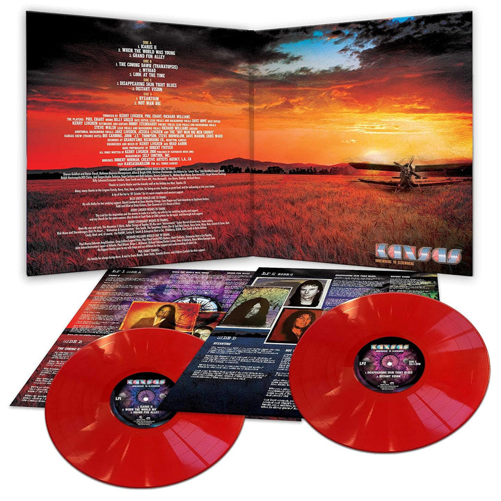 Somewhere to Elsewhere (Red), Vinyl