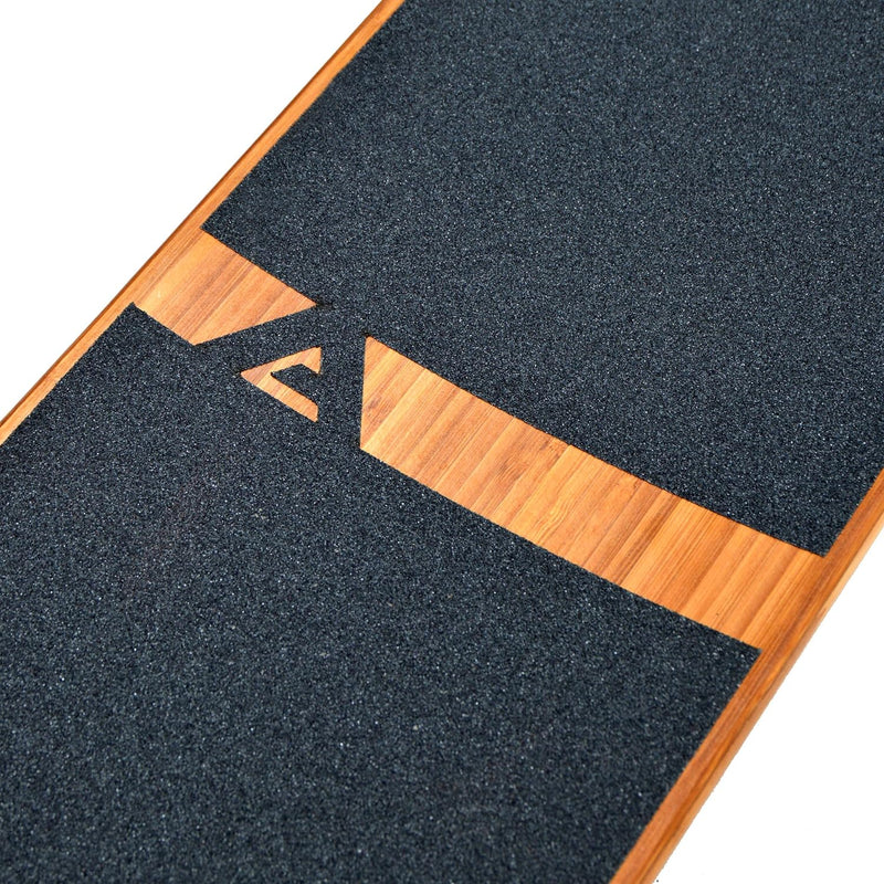Apollo Longboard, Komplettboard mit Deck aus Bambus & Fiberglas, High-End Board mit ABEC 9 Kugellage