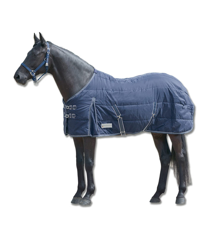 WALDHAUSEN Stalldecke Economic, 200 g Navy/bianco 105 cm, Navy/bianco 105 cm