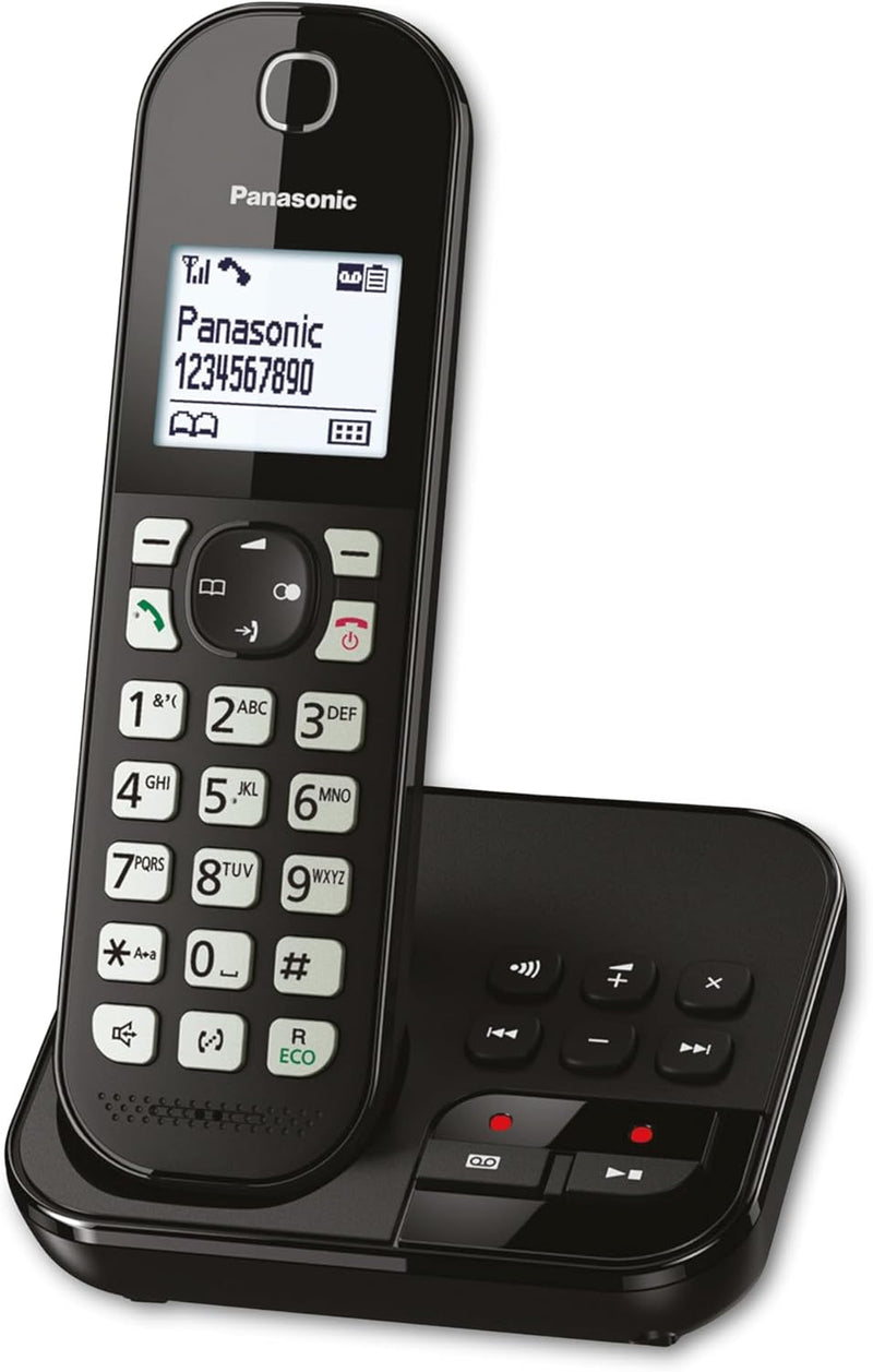 Panasonic KX-TGC460GB schwarz Single, Single