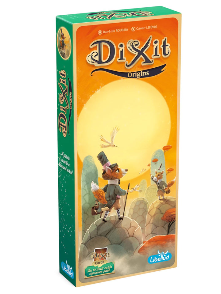 Libellud, Dixit Expansion 4: Origins, Board Game, Ages 8+, 3 to 8 Players, 30 Minutes Playing Time E