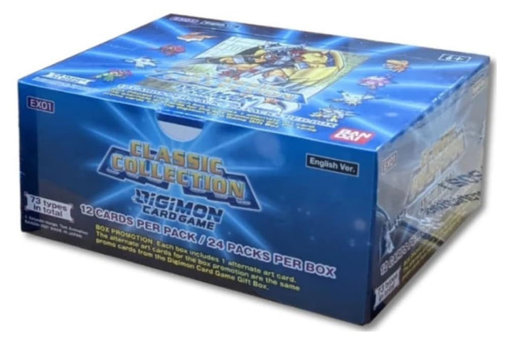 Digimon Card Game - Classic Collection EX-01 Booster Display (24 Packs) - EN