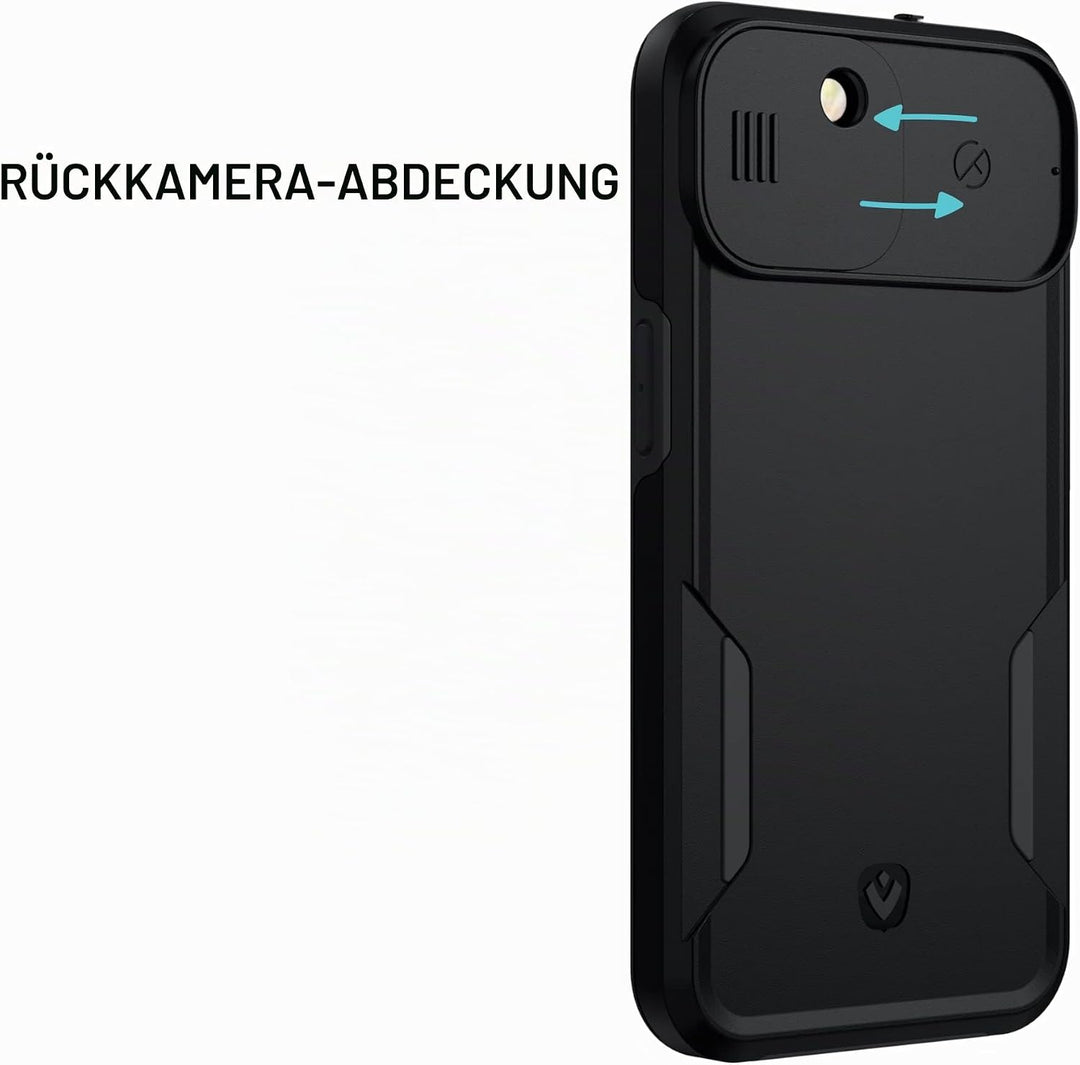 Spy-Fy iPhone 14 Plus Hülle mit Schiebekamera-Abdeckung Vorne und Hinten | Schütze Deine Privatsphär