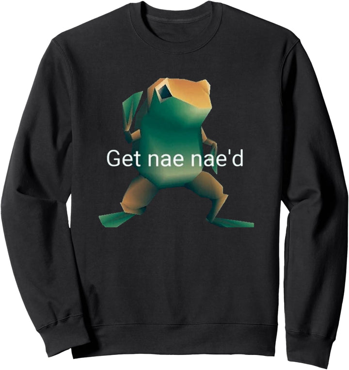 Holen Sie sich Nae Nae'd Meme Dancing Frog Sweatshirt