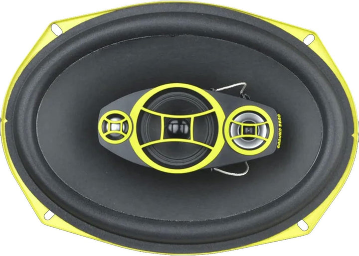 Ground Zero GZCF 7104XSPL- 18 x 25 cm 4-Wege-Lautsprecher mit 300 Watt (RMS: 200 Watt)