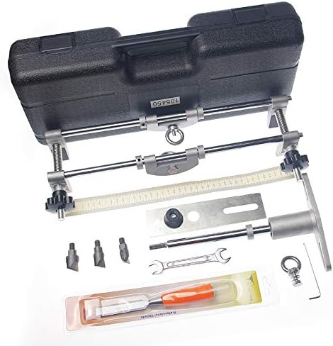 KATSU Türschloss Mortiser Kit, mit 3 Wolframstahlschneidern 18 22 25mm Türschloss-Installationsset,