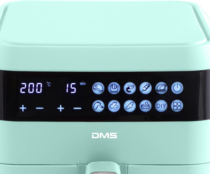 DMS XXXL 7 Liter Heissluftfritteuse | fritteuse | Backofen | Heissluftgrill | Cooker | fettfrei und