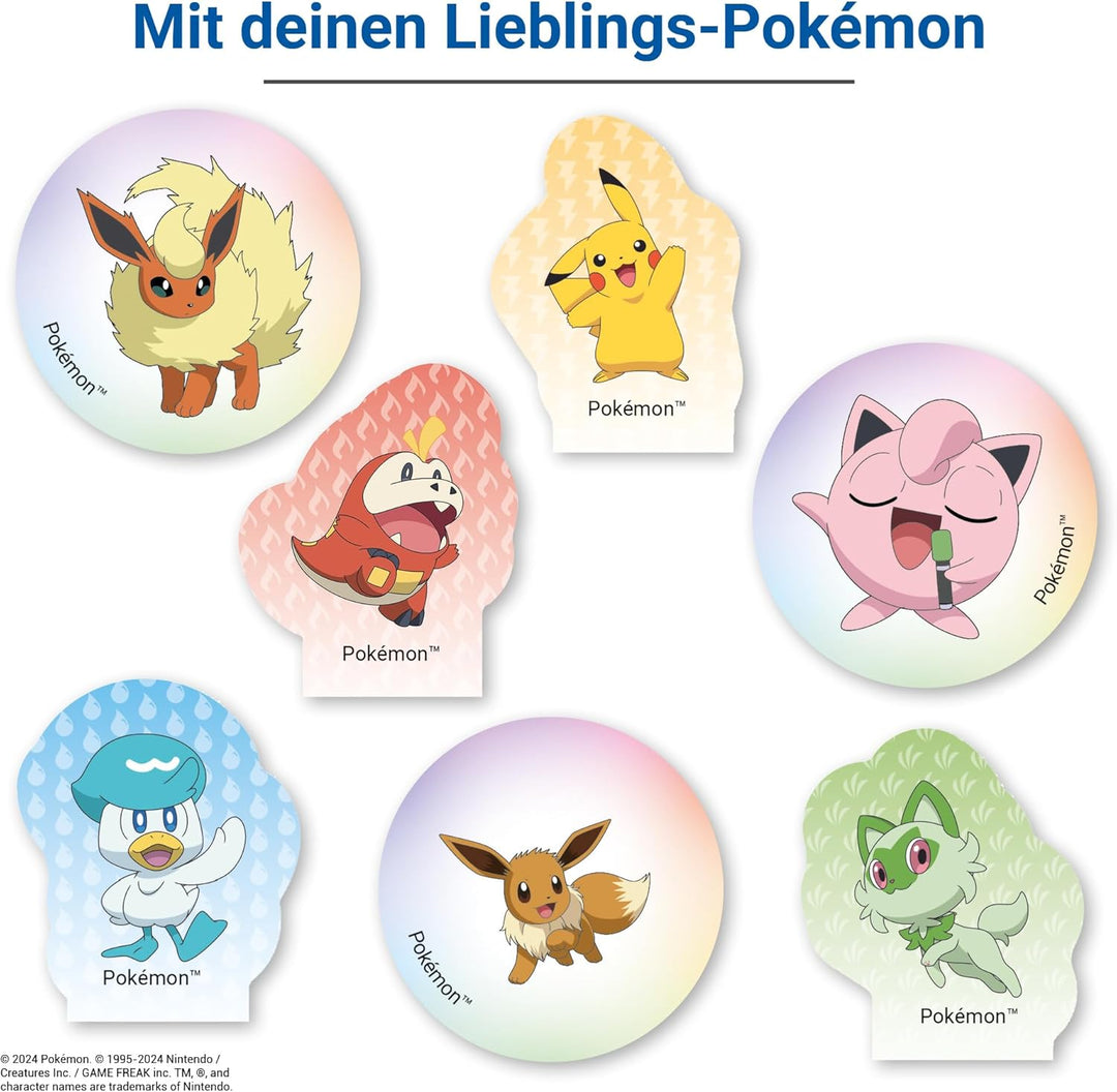 Ravensburger 22705 - Pokémon Labyrinth Glow in The Dark - Schiebespass mit den beliebtesten Pokémon