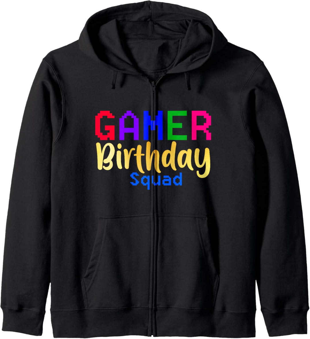 Gamer Birthday Squad Party Happy B-Day Video Game Party Gift Kapuzenjacke