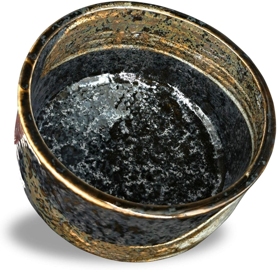 Japanische Matcha Schale Chawan Meisei handgemacht aus Keramik - Hergestellt in Japan - zur japanisc