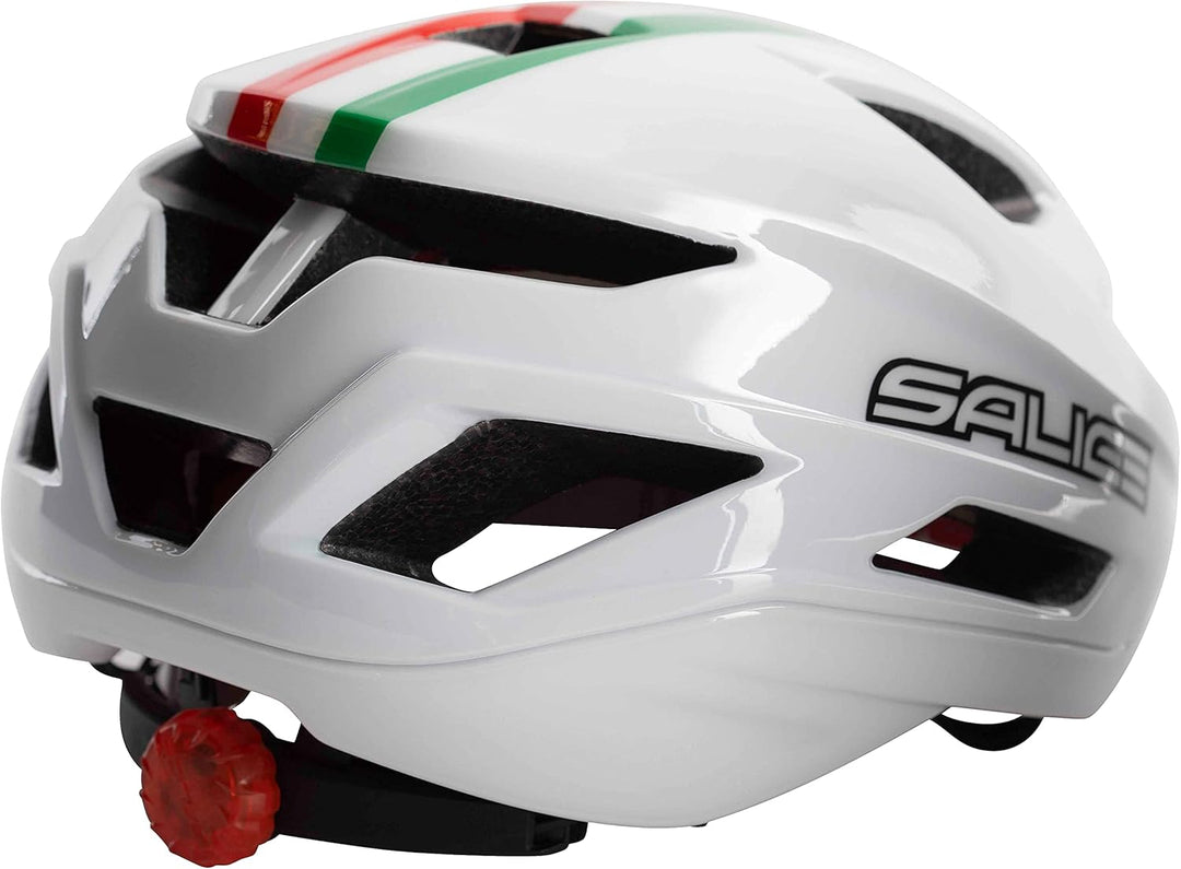 Salice Helm Bike TG. 52-58 Anthrazit Rot BIANCO ITA XS, BIANCO ITA XS