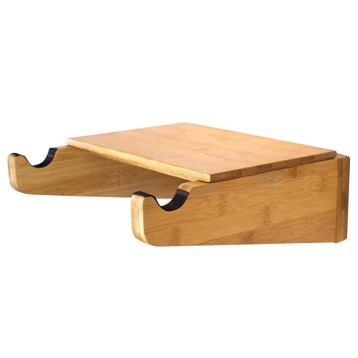 Fahrrad Wandhalterung – Holz Fahrradhalter von COR - Bambus Fahrradhalterung Wand für Innenräume - W