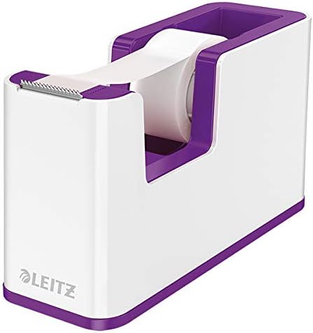 Leitz Wow Schreibtisch Accessoires (Komplett - Set, Weiss/Schwarz) (Metallic Violett) Komplett - Set