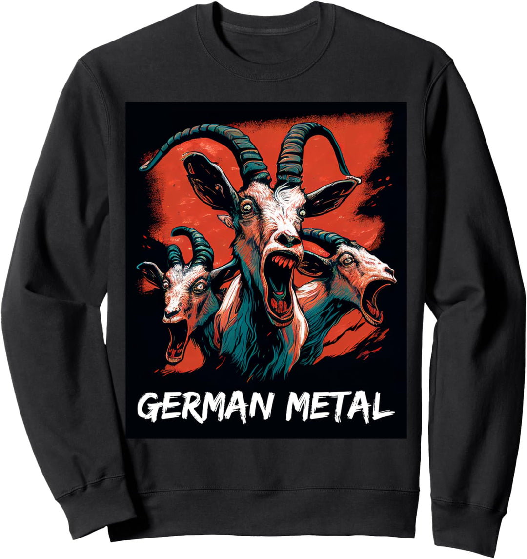 Heavy Metal German Metal Band Alternative Metall Konzert Sweatshirt