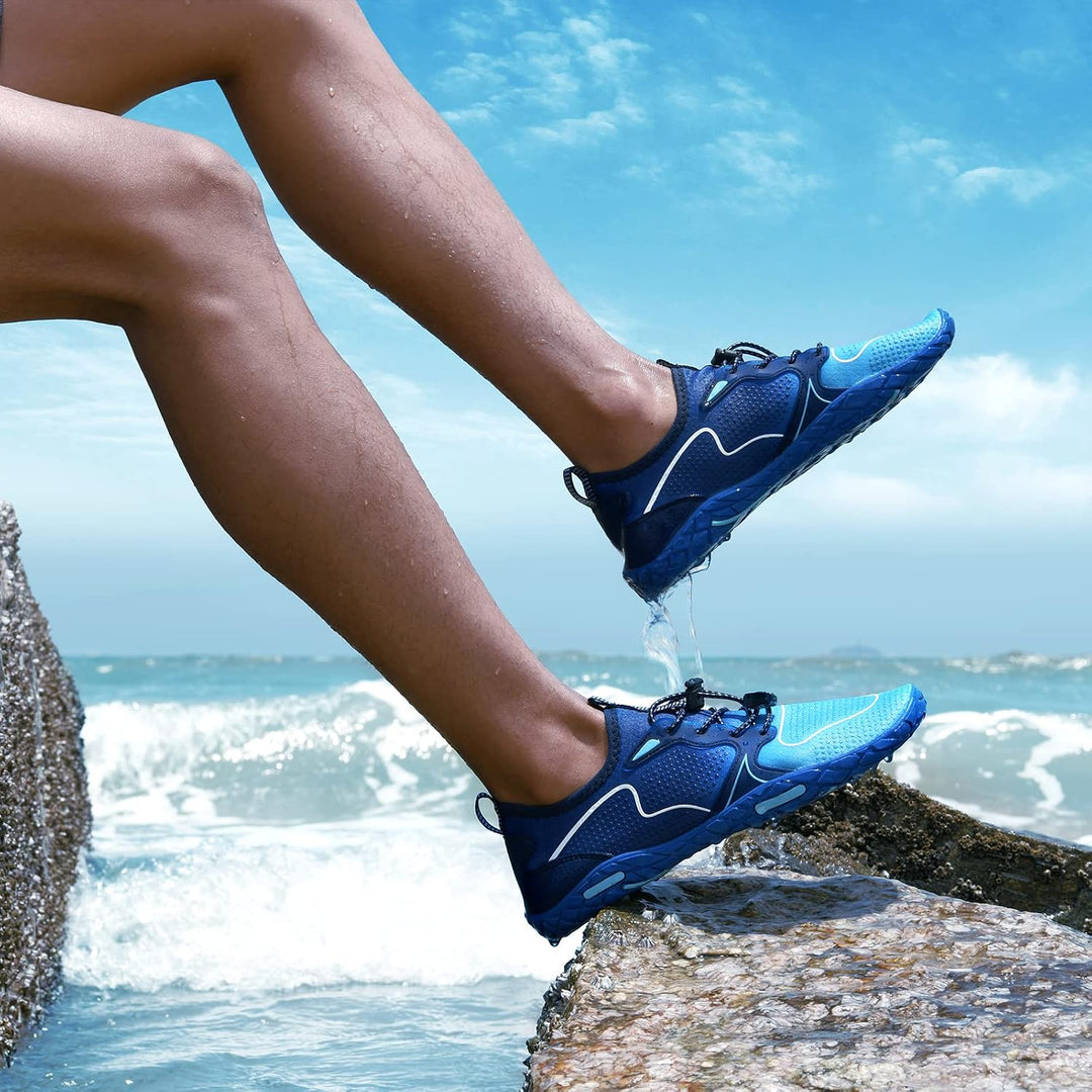 Badeschuhe Herren Damen Barfussschuhe Wasserschuhe Schwimmschuhe Strandschuhe für Surfen,Tauchen,Boo