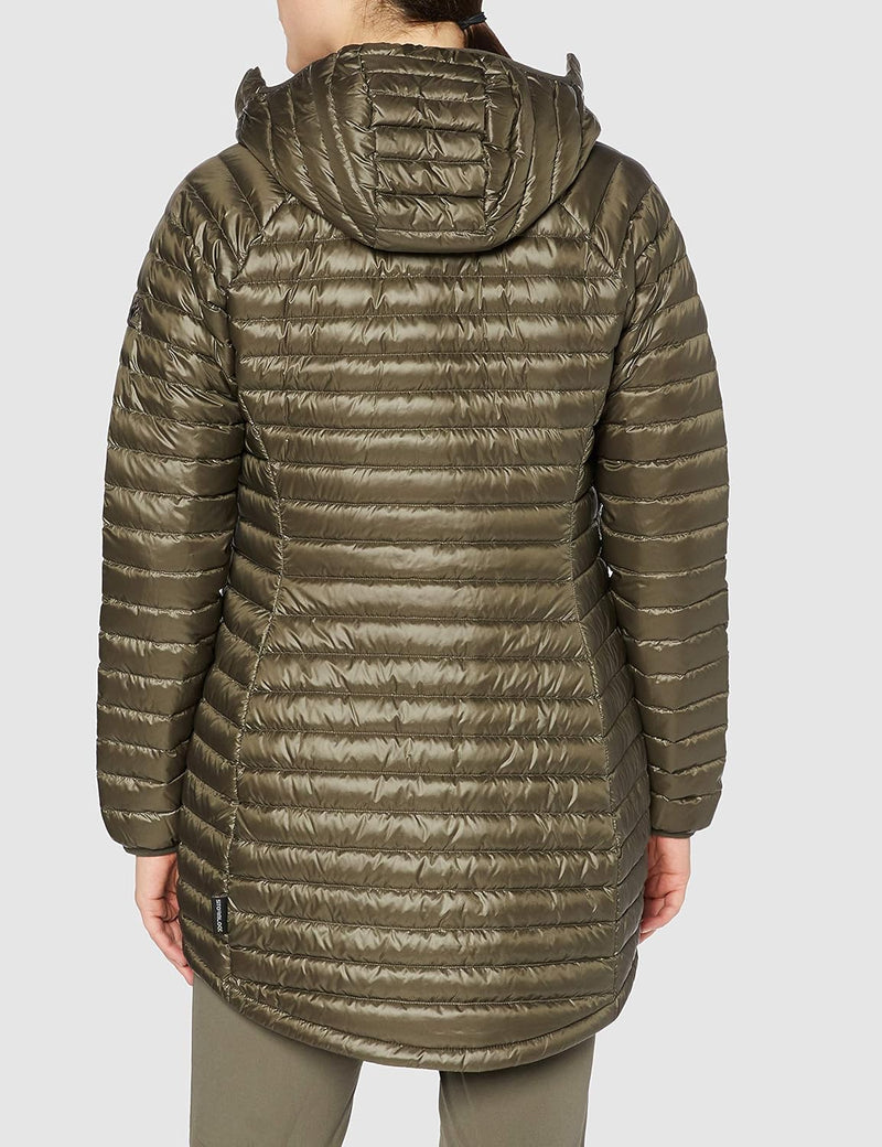 Jack Wolfskin Damen Atmosphere Coat W Winddichter Daunenmantel L Granite, L Granite