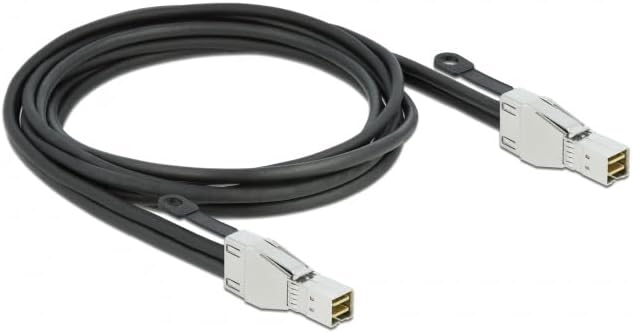 Delock PCI Express Kabel Mini SAS HD SFF-8674 zu SFF-8674 2 m