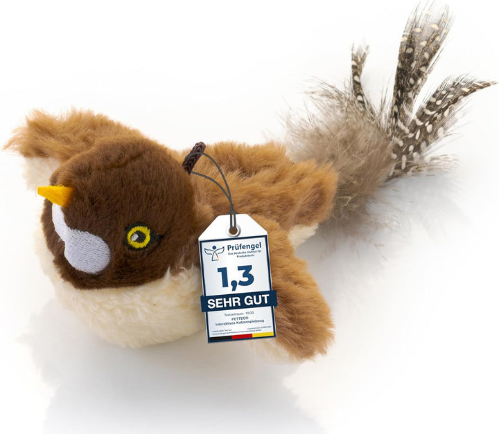 PetTec® Interaktives Katzenspielzeug Elektrisch [DAS ORIGINAL] Selbstbeschäftigung - Katzenspielzeug
