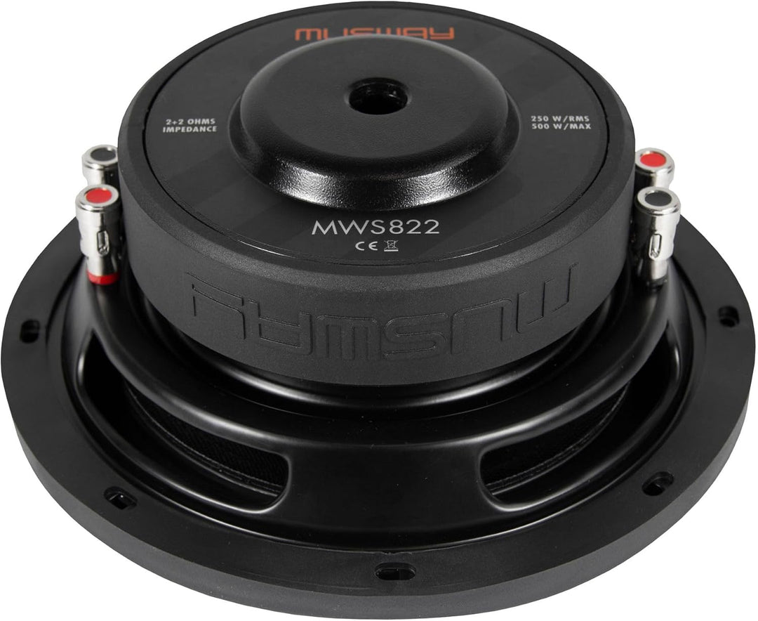 Musway MWS822 | 8' Flat Subwoofer 8' (20 cm) FLACH Subwoofer