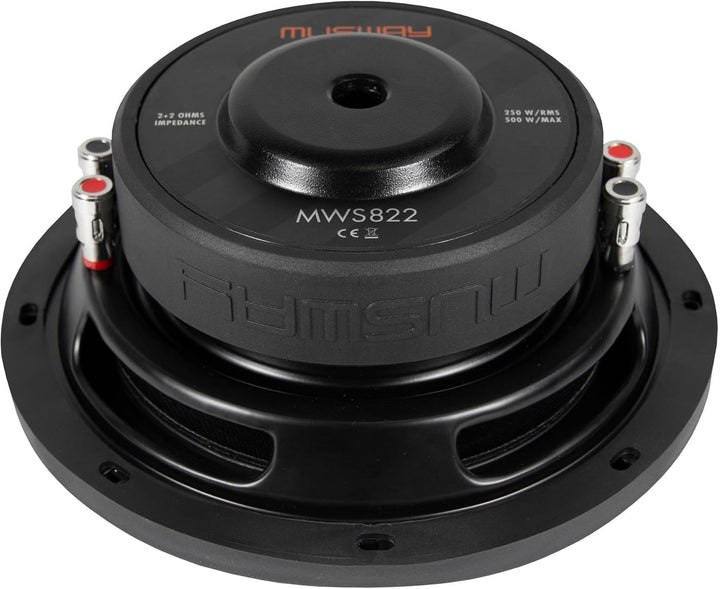 Musway MWS822 | 8' Flat Subwoofer 8' (20 cm) FLACH Subwoofer