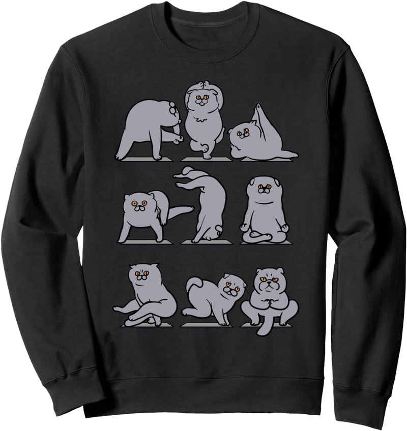 Scottish Fold Yoga Sweatshirt