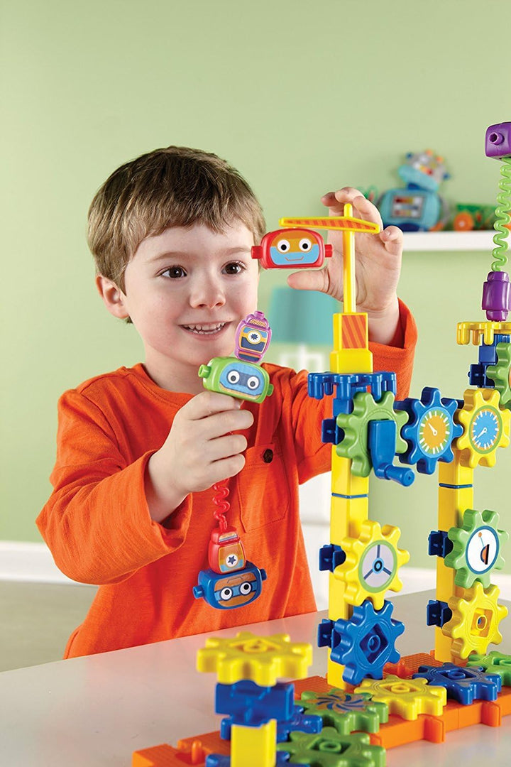 Learning Resources Gears Gears Gears!® Roboterfabrik-Bausatz, Roboterfabrik