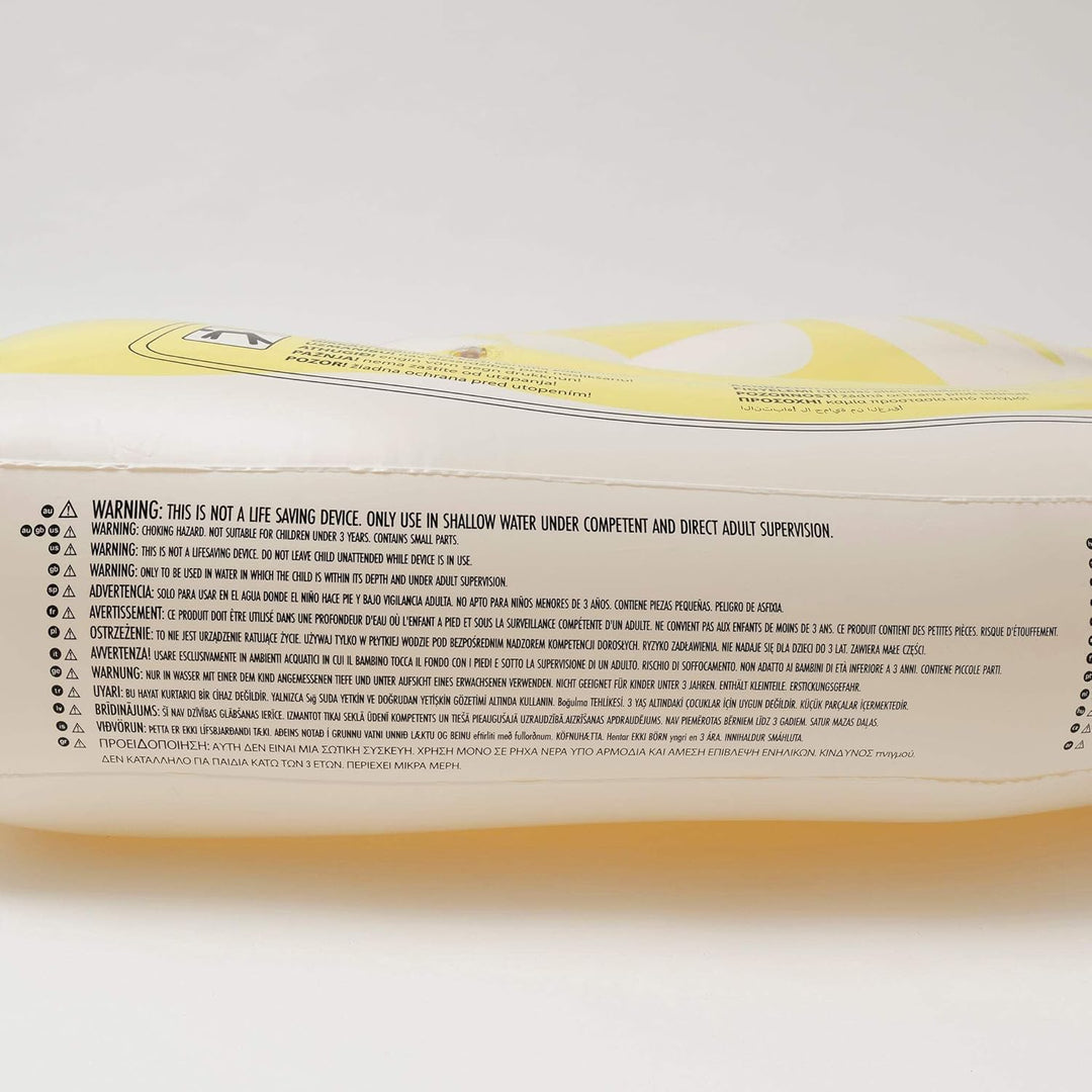 Sunnylife - Aufblasbare Schwimmmatratze Luxe Lie-On - Limon, Butter