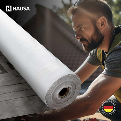 Unterspannbahn 100g/m² flexible hochdiffusionsoffene Unterdeckbahn 2x1,5mx50m (150m²) reissfest witt