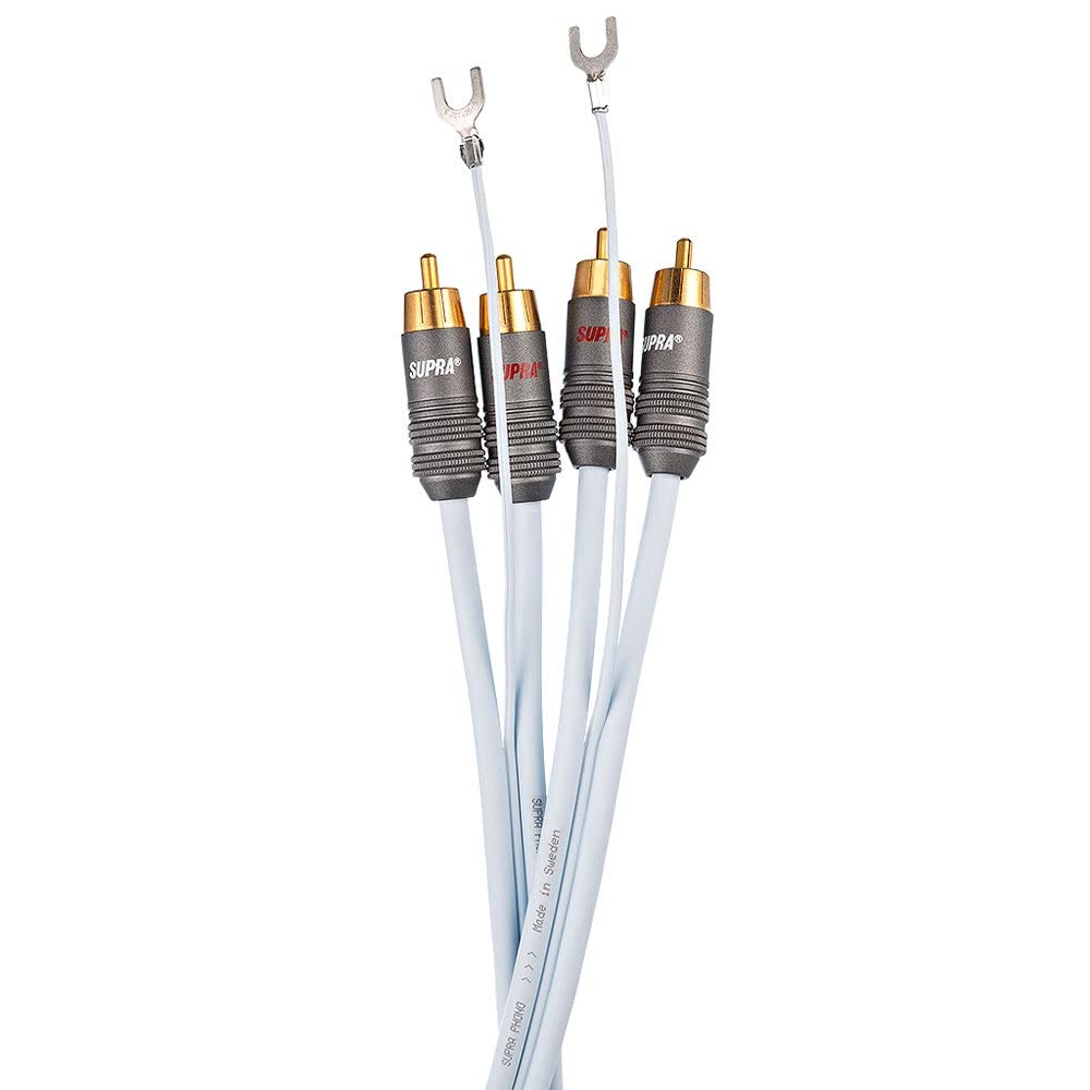 Supra Cables Phonokabel Phono 2RCA-SC 1,0 Meter