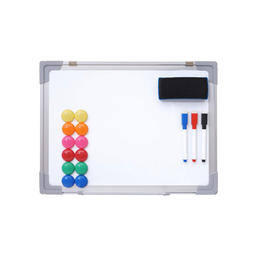 Whiteboard HWC-C84, Magnettafel Memoboard Pinnwand, inkl. Zubehör - 40x30cm 30 x 40 x 2 cm 40x30cm