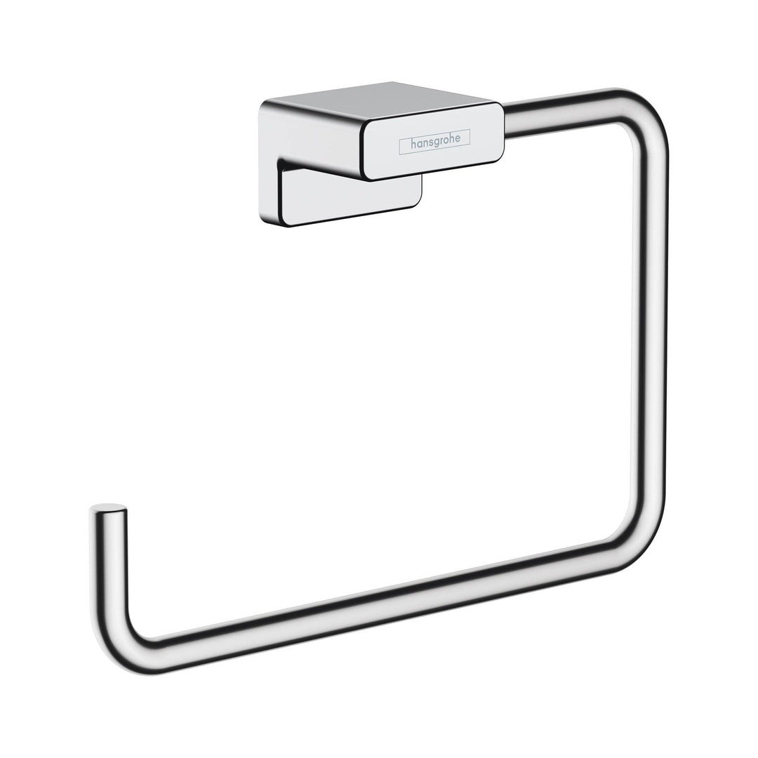 hansgrohe Handtuchring AddStoris, Handtuchhalter, Chrom Chrom Handtuchring, Chrom Handtuchring