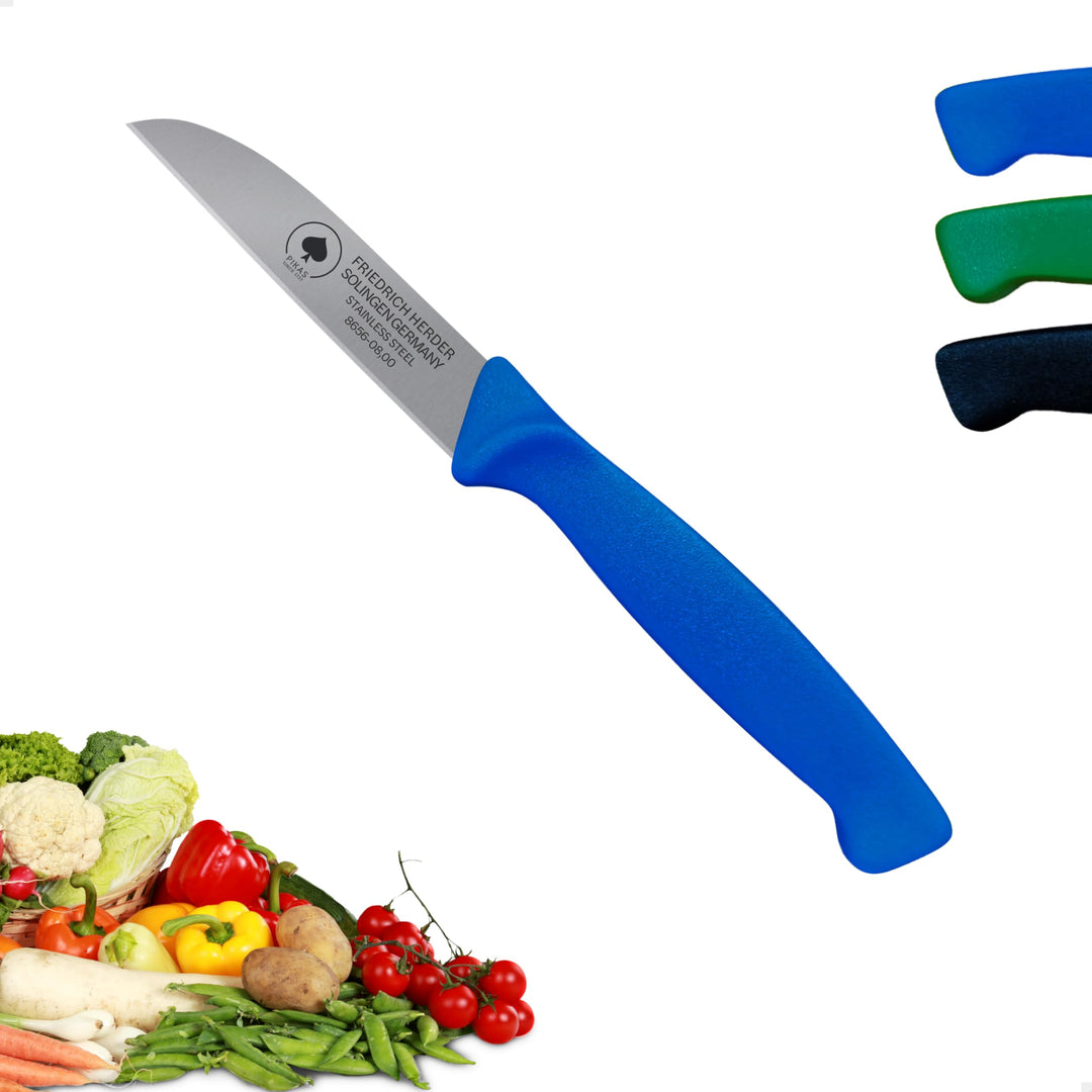 Solinger Kunststoff Zöppken -scharfes Gemüsemesser und Küchenmesser, Kleines Obst- und Schneidemesse