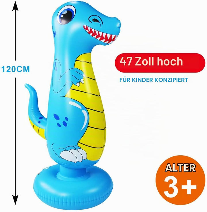 SUNSHINEMALL Boxsack für Kinder Boxen Dummy aufblasbare Cool Spass Spielzeug für Jungen Sport Gesche